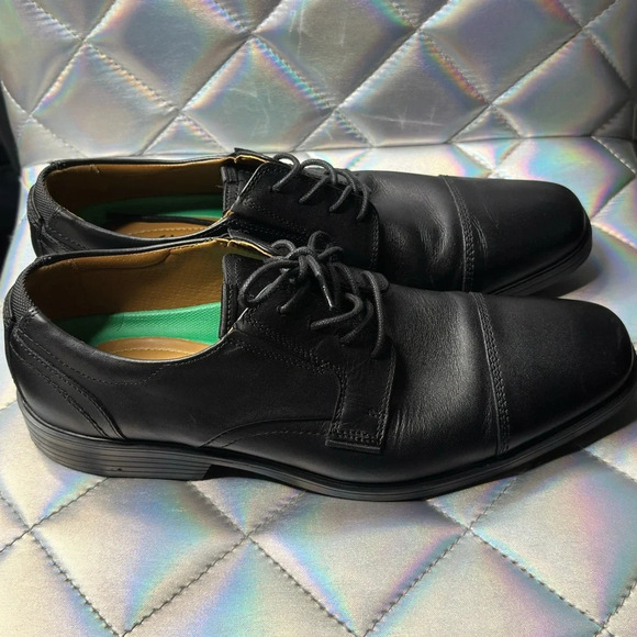 Men’s Black Clark Lace‎ Up Shoes main image 7